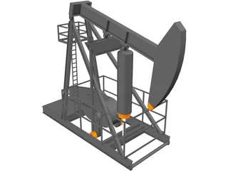 Oil Pump 3D Model preview