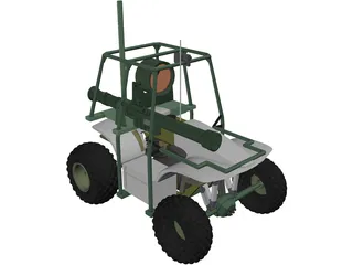 Firefly Robot 3D Model preview