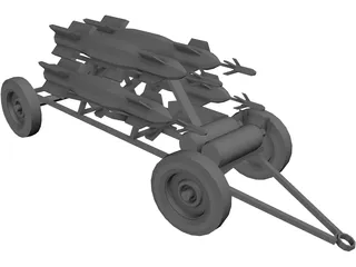 Bomblauncher 3D Model preview