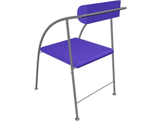 Chair Silla Tao 3D Model preview