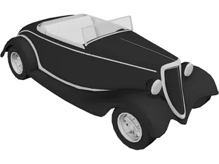 Old-Timer 3D Model preview