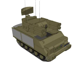 M-113 ADATS 3D Model preview