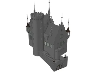 Castle 3D Model preview