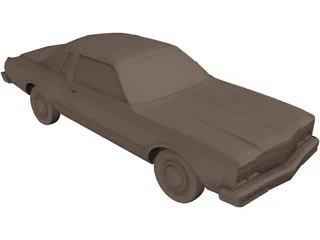 Chrysler Lebaron (1979) 3D Model preview