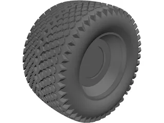Tire Turf 3D Model preview
