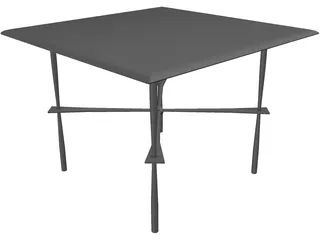 Table 3D Model preview