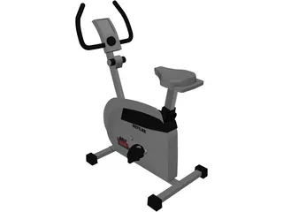 Kettler Exercise Bike 3D Model preview