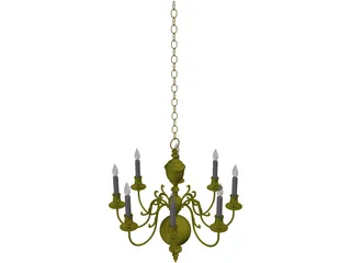 Light Classic 3D Model preview