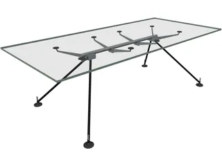Table Norman Foster 3D Model preview