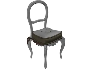 Chair Antique 3D Model preview