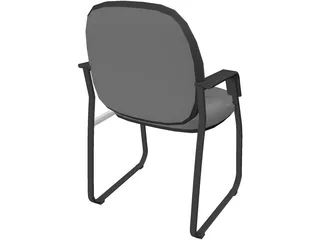 Chair Office 3D Model preview