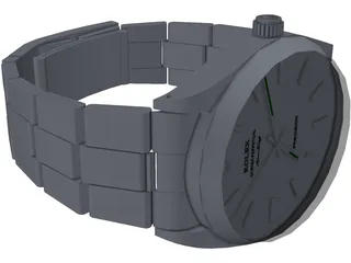 Rolex Watch 3D Model preview