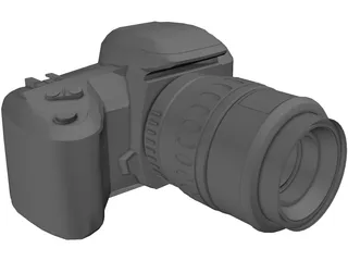 Pentax Photocamera (35mm) 3D Model preview