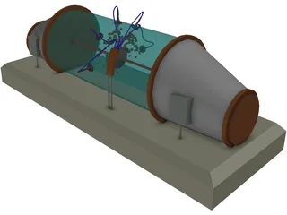 Fusion Generator 3D Model preview