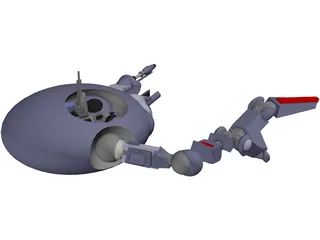 Robot 3D Model preview