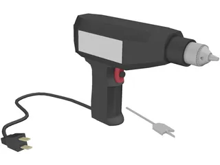 Drill 3D Model preview