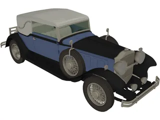 Packard (1930) 3D Model preview