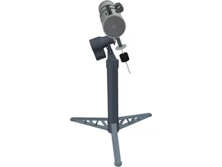 Telescope 3D Model preview