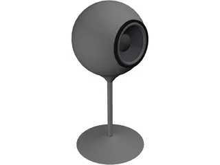 Speaker 3D Model preview