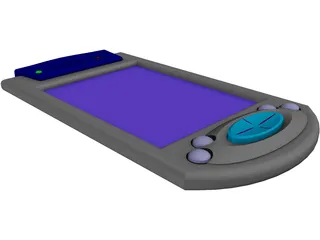 PDA 3D Model preview