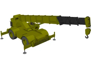 Crane 3D Model preview