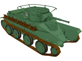 BT-5 3D Model preview