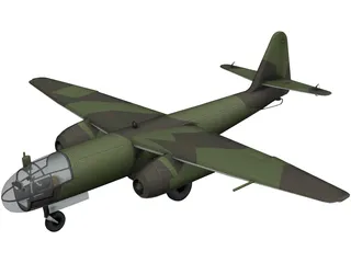 Arado AR-234 3D Model preview