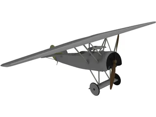 Toy Airplane 3D Model preview