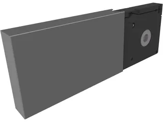Videocassette [+Sleeve] 3D Model preview