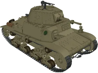 M 1340 3D Model preview