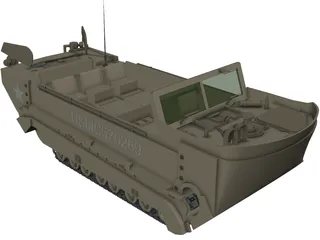 M29 Weasel 3D Model preview