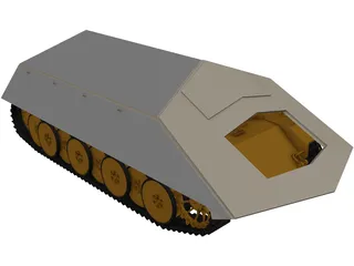 Ramm Tiger 3D Model preview