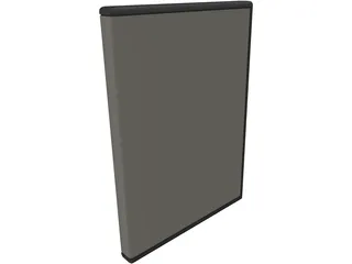 DVD Case 3D Model preview