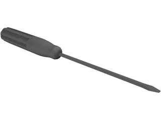 Screwdriver Plane 3D Model preview