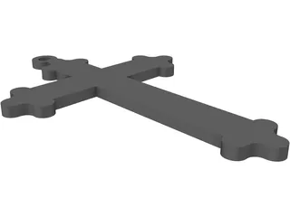 Cross 3D Model preview