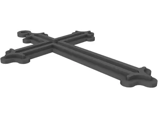Cross 3D Model preview