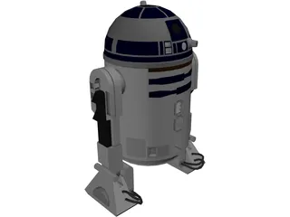 Star Wars R2D2 3D Model preview