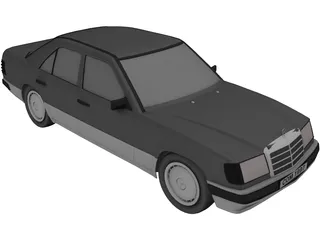 Mercedes-Benz 230 3D Model preview