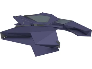 Villa Wally 3D Model preview