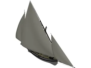 Sail Dock San Juan 3D Model preview