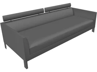 Sofa Axium 3D Model preview