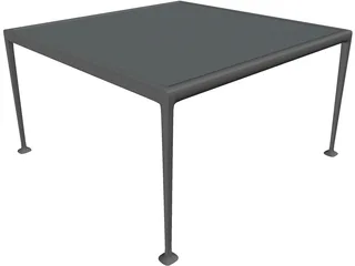 B&B Italia Garden Table 3D Model preview