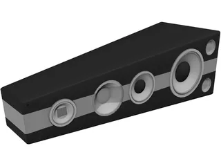 Speaker 3D Model preview
