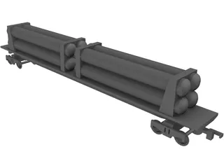 Pipe Carrier 3D Model preview