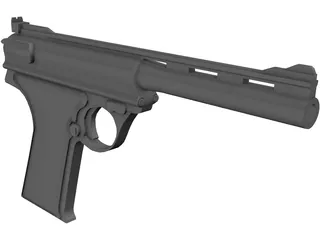 Pistol 3D Model preview