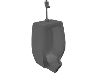 Urinal 3D Model preview