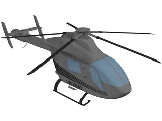 MD-900 Explorer 3D Model preview