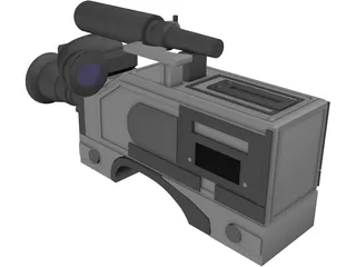 Camera 3D Model preview