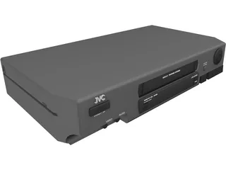 JVC VCR 3D Model preview