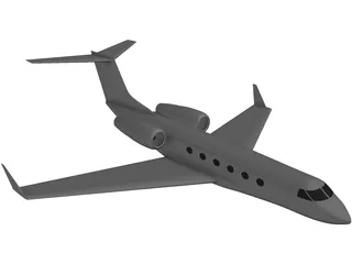 Gulfstream IV 3D Model preview